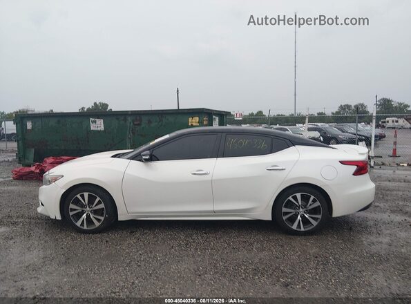 1N4AA6AP8HC363159 2017 NISSAN MAXIMA White Панорамний вид салону 360°