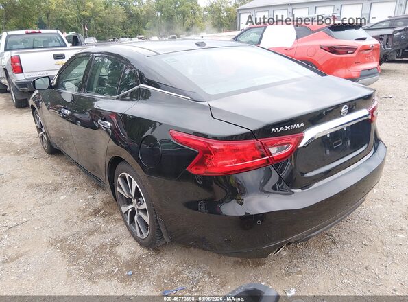 1N4AA6AP8HC373898 2017 NISSAN MAXIMA Black უკანა მარცხენა