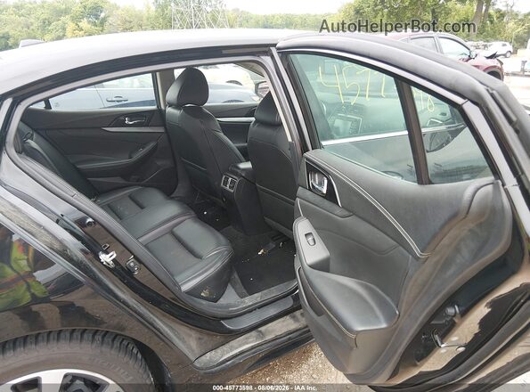 1N4AA6AP8HC373898 2017 NISSAN MAXIMA Black VIN კოდის სტიკერის ხედი