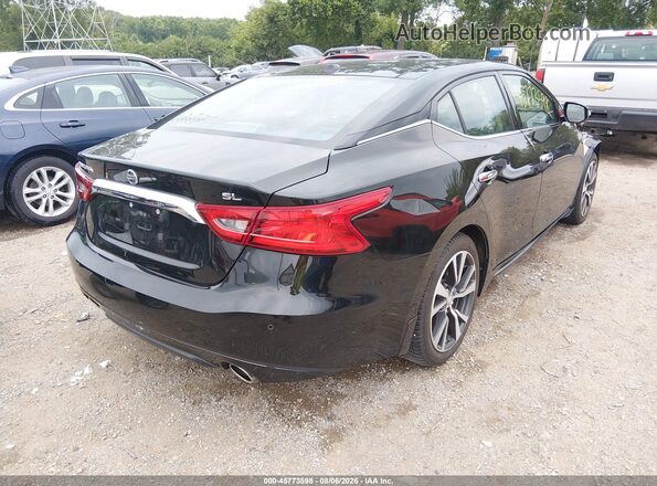 1N4AA6AP8HC373898 2017 NISSAN MAXIMA Black უკანა მარჯვენა