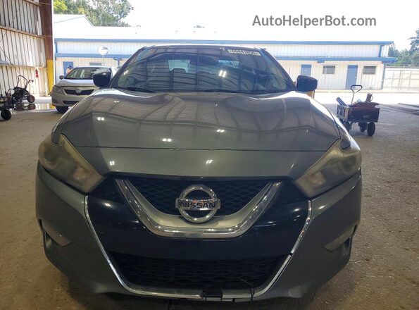 1N4AA6AP8HC381614 2017 NISSAN MAXIMA Charcoal Front view