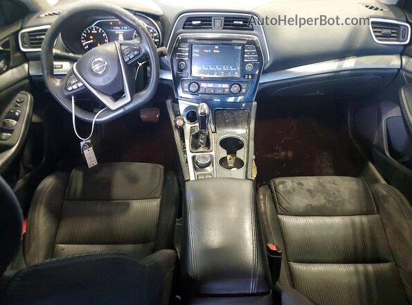 1N4AA6AP8HC381614 2017 NISSAN MAXIMA Charcoal Dashboard view