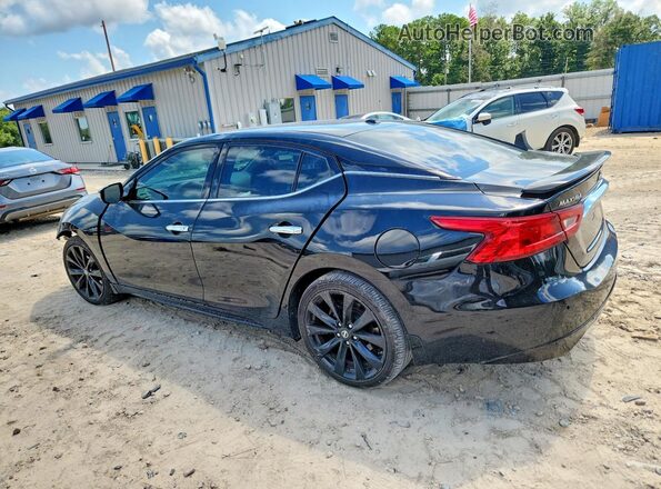 1N4AA6AP8HC396095 2017 NISSAN MAXIMA Black Trasero izquierdo