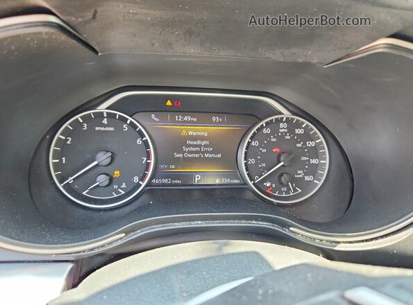 1N4AA6AP8HC396095 2017 NISSAN MAXIMA Black Vista del cuadro de instrumentos