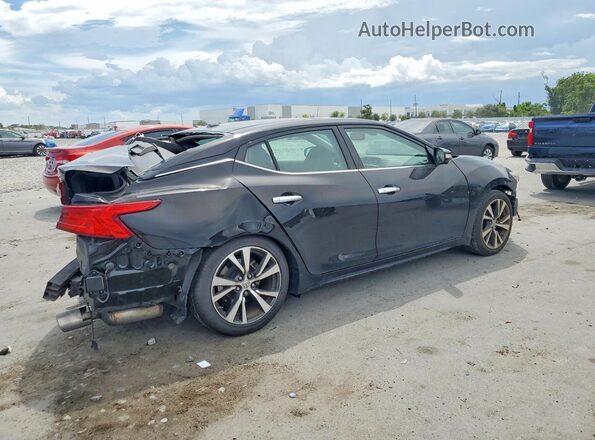 1N4AA6AP8HC397246 2017 NISSAN MAXIMA Black Tył prawy