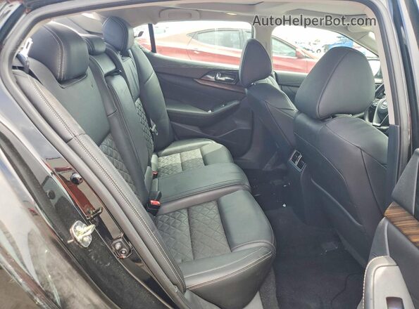 1N4AA6AP8HC397246 2017 NISSAN MAXIMA Black Widok tylnych siedzeń