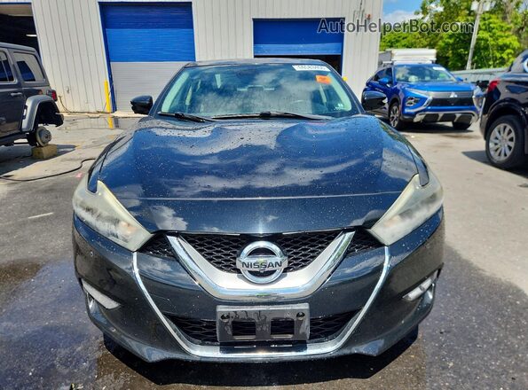 1N4AA6AP8HC399062 2017 NISSAN MAXIMA Black Դիմացի տեսք