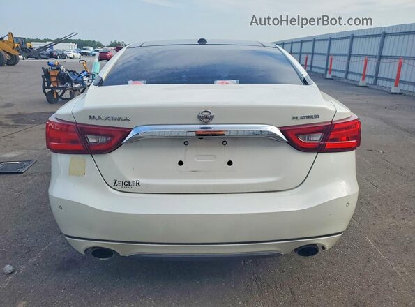 1N4AA6AP8HC420508 2017 NISSAN MAXIMA White უკანა ხედი