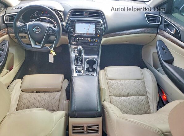 1N4AA6AP8HC420508 2017 NISSAN MAXIMA White წინა პანელის ხედი