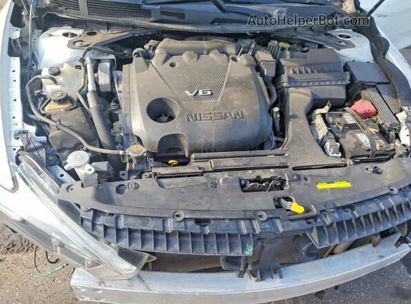 1N4AA6AP8HC420508 2017 NISSAN MAXIMA White უკანა სალონის ხედი