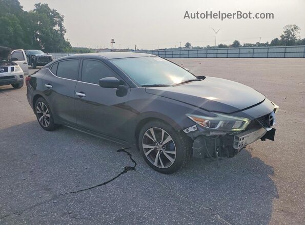 1N4AA6AP8HC424283 2017 NISSAN MAXIMA Black Przód prawy