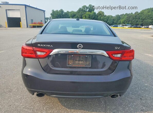 1N4AA6AP8HC424283 2017 NISSAN MAXIMA Black Widok z tyłu