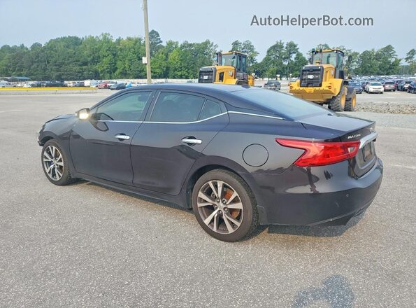 1N4AA6AP8HC424283 2017 NISSAN MAXIMA Black Tył lewy