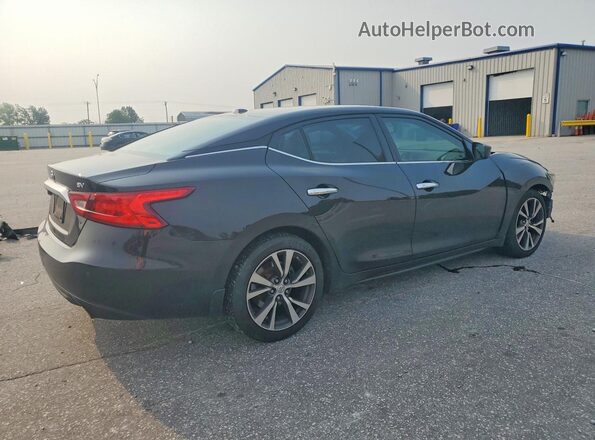 1N4AA6AP8HC424283 2017 NISSAN MAXIMA Black Tył prawy