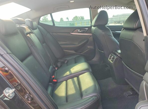 1N4AA6AP8HC424283 2017 NISSAN MAXIMA Black Widok tylnych siedzeń