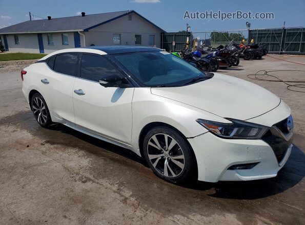 1N4AA6AP8HC442864 2017 NISSAN MAXIMA White წინა მარჯვენა