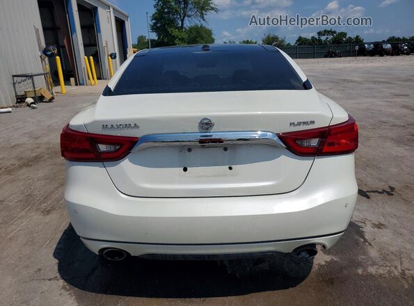 1N4AA6AP8HC442864 2017 NISSAN MAXIMA White უკანა ხედი