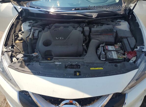 1N4AA6AP8HC442864 2017 NISSAN MAXIMA White უკანა სალონის ხედი