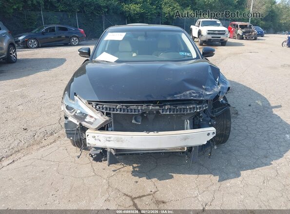1N4AA6AP8HC446252 2017 NISSAN MAXIMA Black წინა ხედი