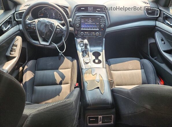 1N4AA6AP8HC449085 2017 NISSAN MAXIMA Silver Առջևի վահանակի տեսք