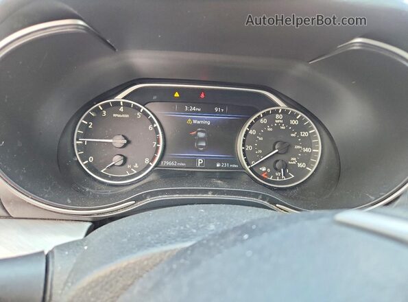 1N4AA6AP8HC451435 2017 NISSAN MAXIMA Black Սարքավորումների վահանակի տեսք