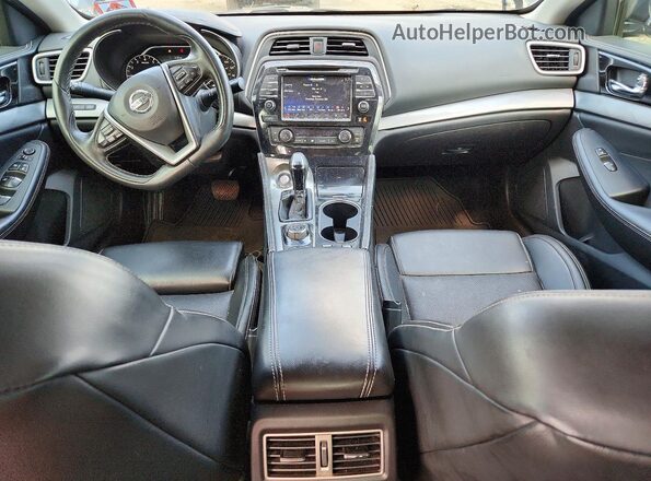 1N4AA6AP8HC451435 2017 NISSAN MAXIMA Black Առջևի վահանակի տեսք