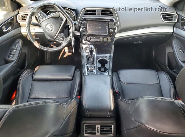 1N4AA6AP8JC374233 2018 NISSAN MAXIMA Red Widok deski rozdzielczej