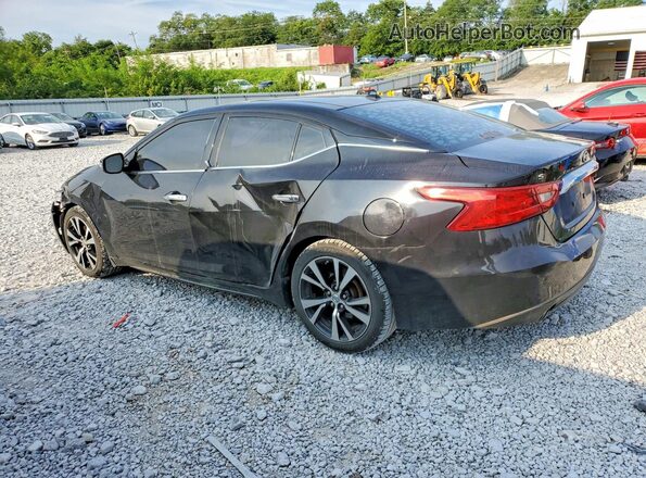 1N4AA6AP8JC389525 2018 NISSAN MAXIMA Black Հետևի ձախ