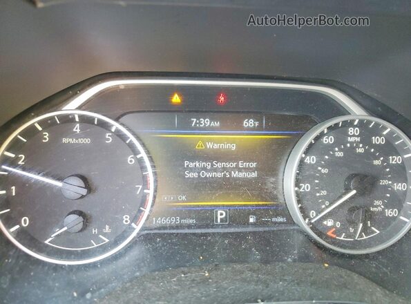 1N4AA6AP8JC389525 2018 NISSAN MAXIMA Black Սարքավորումների վահանակի տեսք