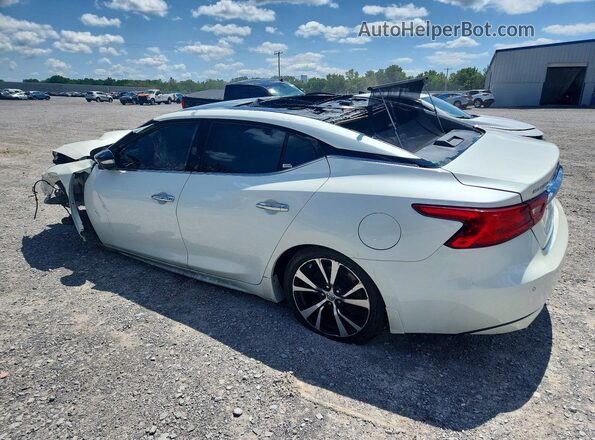 1N4AA6AP8JC393543 2018 NISSAN MAXIMA White Tył lewy