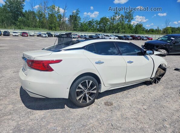 1N4AA6AP8JC393543 2018 NISSAN MAXIMA White Tył prawy