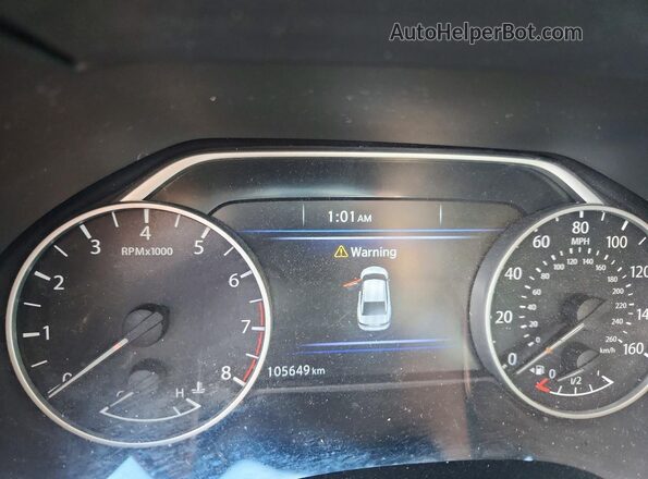 1N4AA6AP8JC393543 2018 NISSAN MAXIMA White Widok zestawu wskaźników