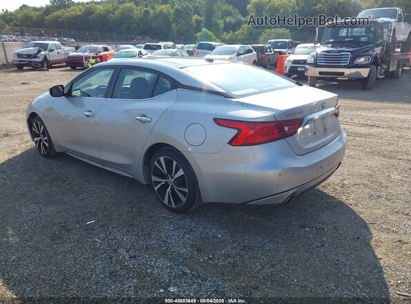 1N4AA6AP8JC399861 2018 NISSAN MAXIMA Silver Rear left