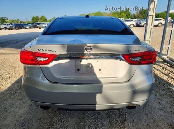 1N4AA6AP8JC404606 2018 NISSAN MAXIMA Silver Vista trasera