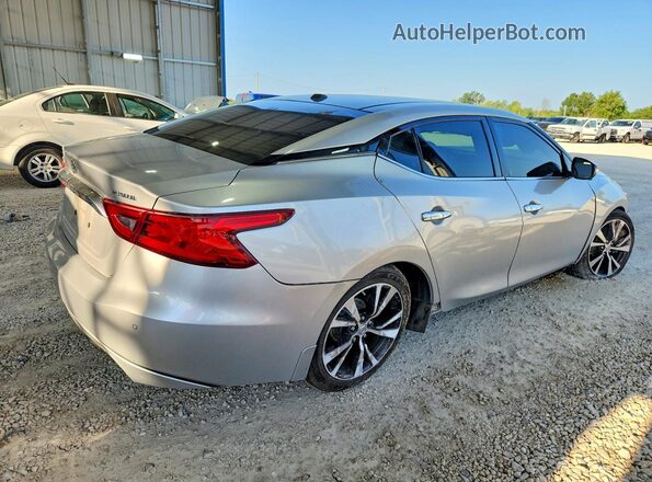 1N4AA6AP8JC404606 2018 NISSAN MAXIMA Silver Trasero derecho