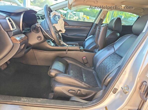 1N4AA6AP8JC404606 2018 NISSAN MAXIMA Silver Vista interior delantera