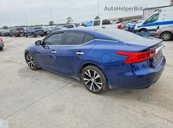 1N4AA6AP8JC408347 2018 NISSAN MAXIMA Blue Հետևի ձախ