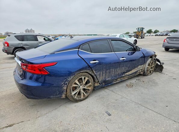 1N4AA6AP8JC408347 2018 NISSAN MAXIMA Blue Հետևի աջ