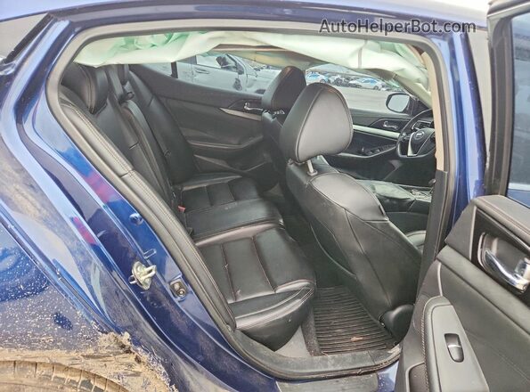 1N4AA6AP8JC408347 2018 NISSAN MAXIMA Blue Հետևի նստատեղերի տեսք