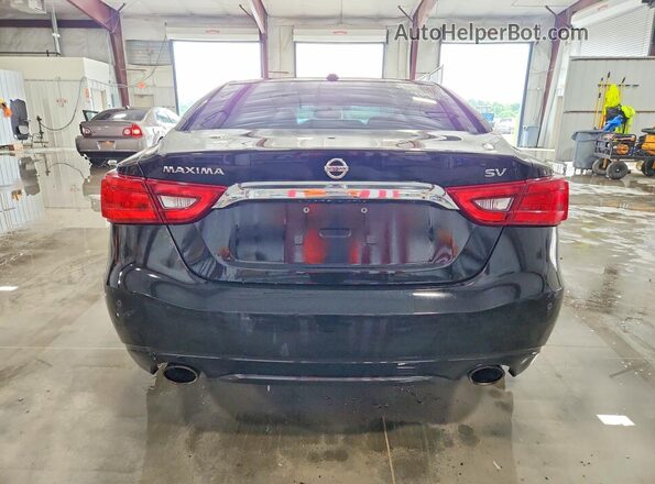 1N4AA6AP9GC378641 2016 NISSAN MAXIMA Black Rear view