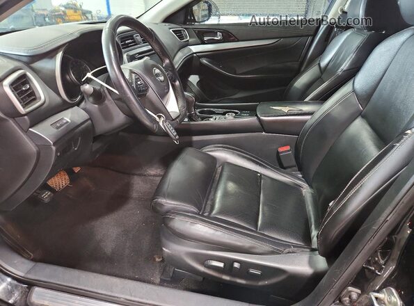 1N4AA6AP9GC378641 2016 NISSAN MAXIMA Black Front interior view