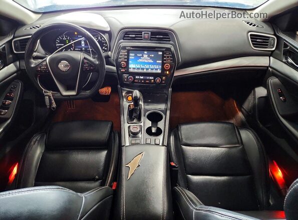 1N4AA6AP9GC378641 2016 NISSAN MAXIMA Black Dashboard view