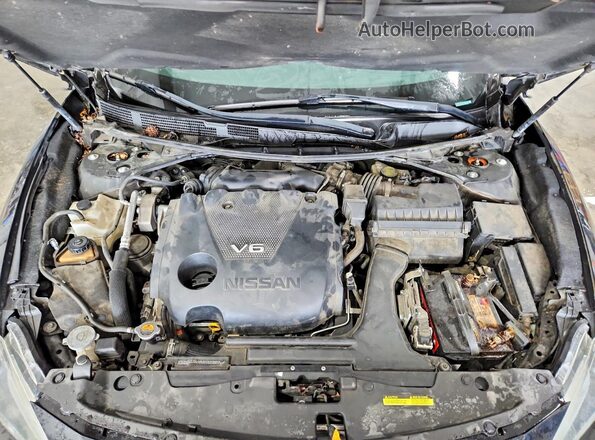 1N4AA6AP9GC378641 2016 NISSAN MAXIMA Black Rear interior view