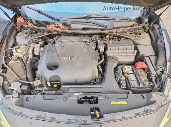 1N4AA6AP9GC379787 2016 NISSAN MAXIMA Charcoal უკანა სალონის ხედი