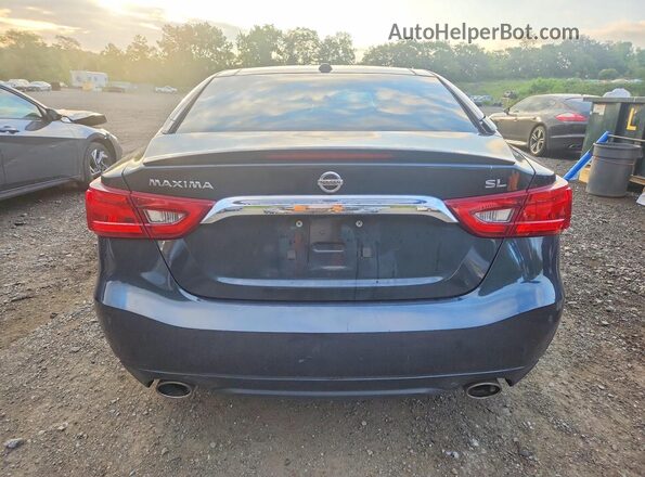 1N4AA6AP9GC379787 2016 NISSAN MAXIMA Charcoal უკანა ხედი