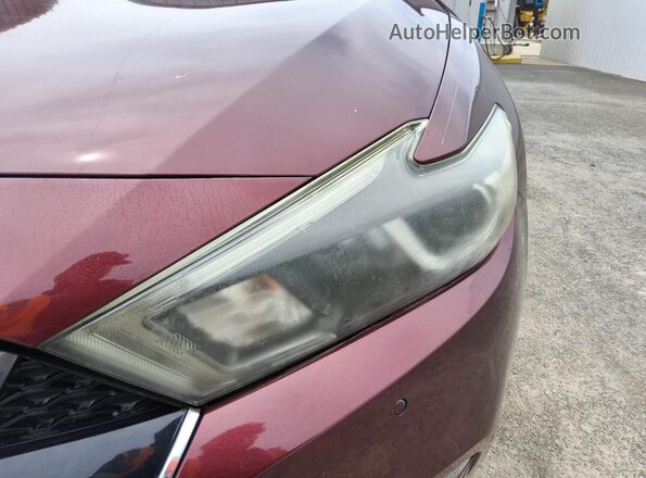 1N4AA6AP9GC380518 2016 NISSAN MAXIMA Red სალონის 360-გრადუსიანი ხედი