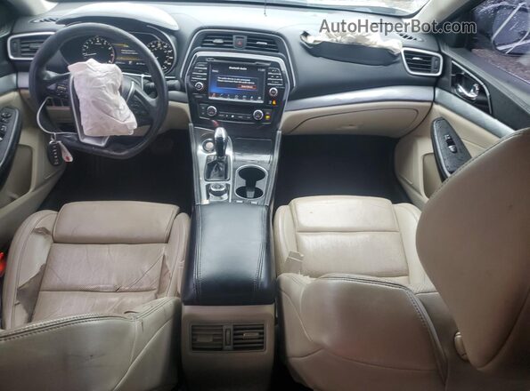 1N4AA6AP9GC389199 2016 NISSAN MAXIMA Black Dashboard view