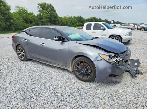 1N4AA6AP9GC394189 2016 NISSAN MAXIMA Gray წინა მარჯვენა