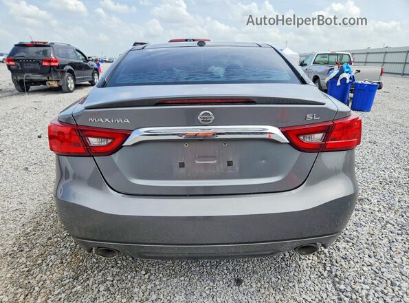 1N4AA6AP9GC394189 2016 NISSAN MAXIMA Gray უკანა ხედი