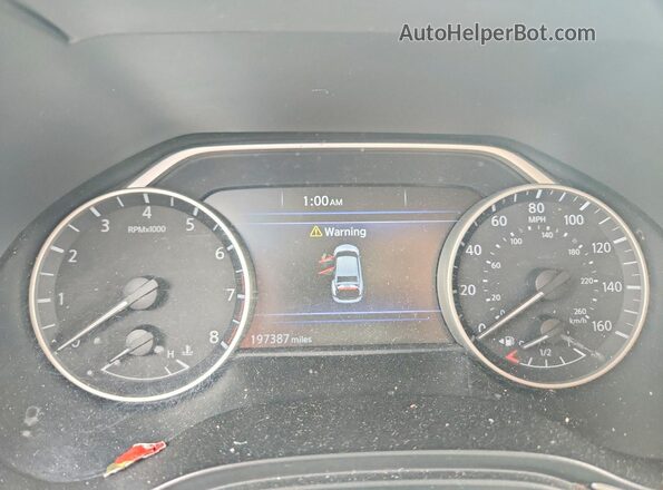 1N4AA6AP9GC394189 2016 NISSAN MAXIMA Gray ხელსაწყოთა პანელის ხედი